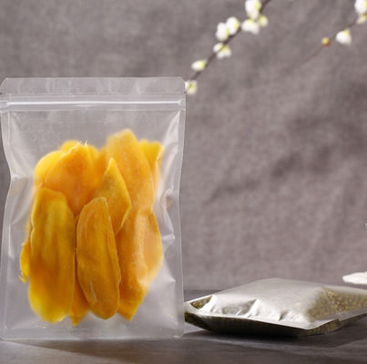 Étanche à l'humidité réutilisable de empaquetage zip-lock en plastique de sacs de Matte Clear OPP