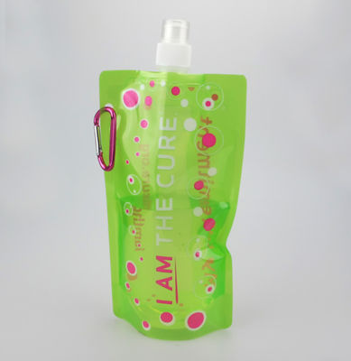 CMYK 150 microns de poches imprimées faites sur commande de boissons mettent en sac la taille de 500ml 400ml