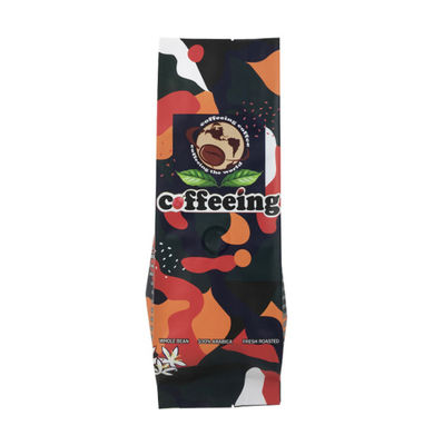Grains de café chauds de CPP de cachetage empaquetant la poche 250g de sacs avec la valve
