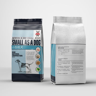 Adapté aux besoins du client imprimant le sac en plastique d'aliment pour animaux familiers d'ODM d'emballage alimentaire animal