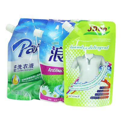 Micron liquide du sachet en plastique d'emballage de poche de détergent de blanchisserie de BOPP 50-200