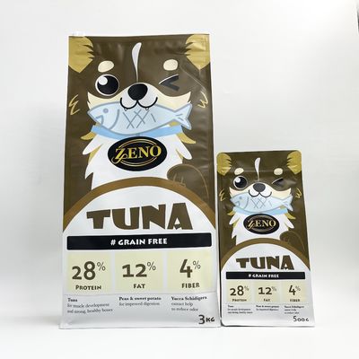 Le chien flexible Cat Birds Feeds Food Packaging de papier d'aluminium met en sac 3KG pour l'animal familier