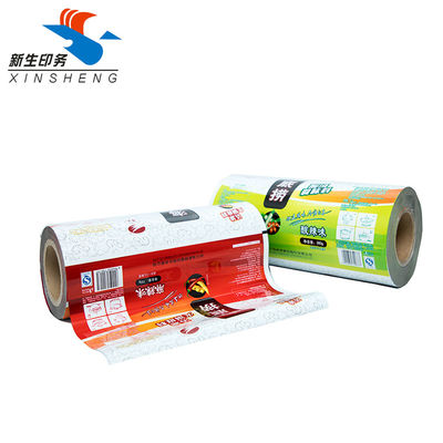 La poche d'emballage de casse-croûte de BOPP roulent l'emballage brillant de Matte Plastic Roll For Food