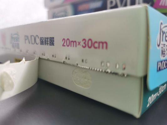 L'emballage d'enveloppe de rétrécissement d'Oven Food Grade de micro-onde s'accrochent le film 9-12um transparent profondément