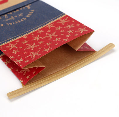 Emballage de livre blanc de Brown pour l'emballage écologique 30*20cm de pain de pain