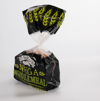 L'emballage de pain de catégorie comestible de HDPE d'usine de pain met en sac la gravure biodégradable imprimée