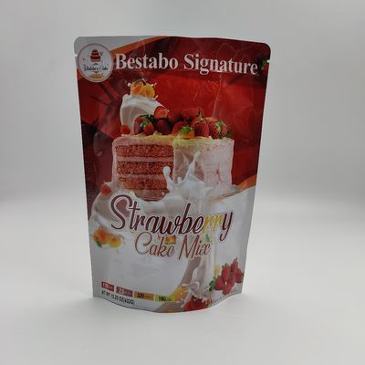 La catégorie ISO9001 comestible tiennent des poches de sac de papier d'aluminium a soudé à chaud fait sur commande imprimées