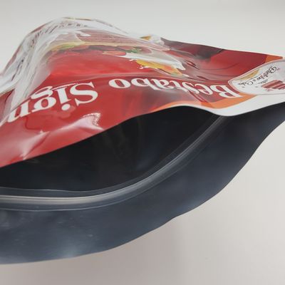 La catégorie ISO9001 comestible tiennent des poches de sac de papier d'aluminium a soudé à chaud fait sur commande imprimées