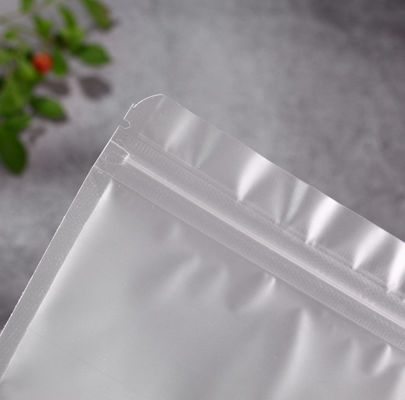 Étanche à l'humidité réutilisable de empaquetage zip-lock en plastique de sacs de Matte Clear OPP