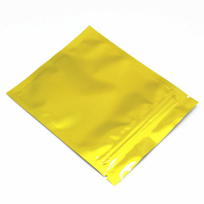 Poches de sac de Mylar Matte Zip Resealable Plastic Packaging étanches à l'humidité