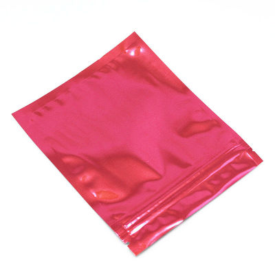 Poches de sac de Mylar Matte Zip Resealable Plastic Packaging étanches à l'humidité