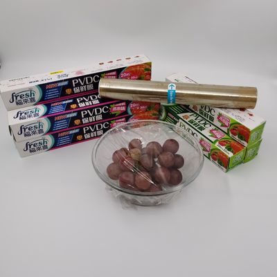 Catégorie comestible d'anti brouillard enveloppant l'enveloppe de film de bout droit de participation de goût de CHLORURES DE POLYVINYLIDÈNE de film