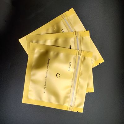 Emballage imprimé fait sur commande de poche de casse-croûte d'écrous de support de tirette de poches rescellables