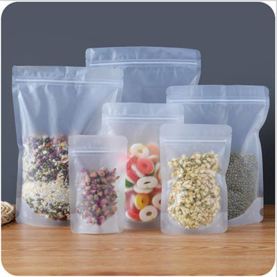 D'espace libre de support poches zip-lock Matte Gravure Printed de sac de conditionnement en plastique