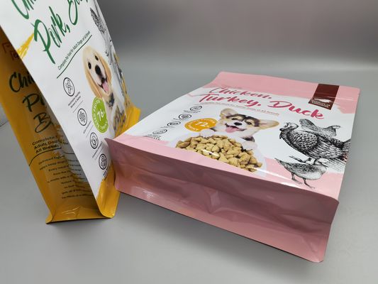 La poche rescellable d'emballage alimentaire de Mylar Ziplcok met en sac recyclable pour l'aliment pour animaux familiers