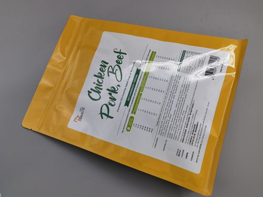 La poche rescellable d'emballage alimentaire de Mylar Ziplcok met en sac recyclable pour l'aliment pour animaux familiers