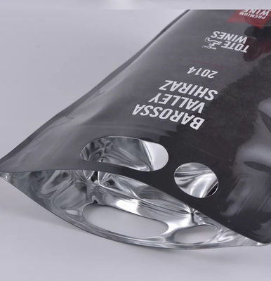 Les poches biodégradables de papier d'aluminium pour le vide liquide tiennent les poches liquides