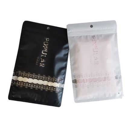 Sacs imprimés faits sur commande de serrure de fermeture éclair d'ANIMAL FAMILIER de PE de CMYK pour les vêtements de emballage 12*20cm réutilisable