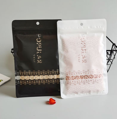 Sacs imprimés faits sur commande de serrure de fermeture éclair d'ANIMAL FAMILIER de PE de CMYK pour les vêtements de emballage 12*20cm réutilisable