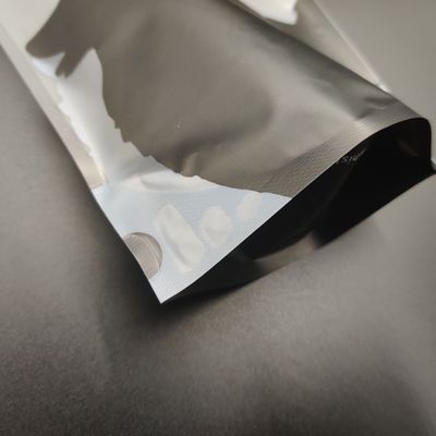 Tenez-vous vers le haut de la rotogravure de fond plat de poche de sac d'emballage alimentaire d'animal familier imprimée avec des tirettes