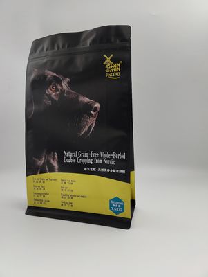 70-200 microns de gousset d'aliments pour chiens d'emballage latéral de paquet pour la conservation de fraîcheur