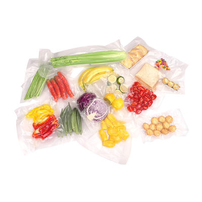 Pêcheur de phoques de emballage sous vide en nylon étanche à l'humidité de poches d'aliments surgelés de PE 0.09mm épais