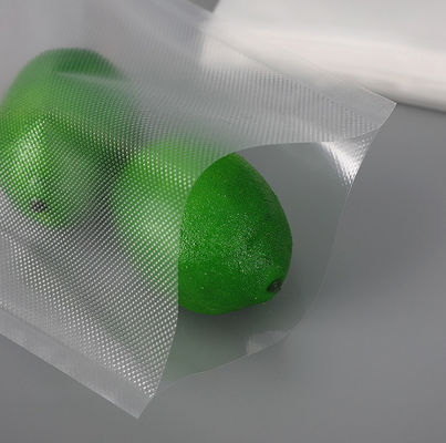 Phoque de catégorie comestible d'ODM emballant sous vide transparent en plastique du sac LLDPE