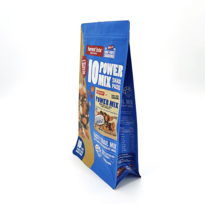 Poche zip-lock de sac stratifiée par triple étanche à l'humidité de papier d'aluminium 100-300 microns