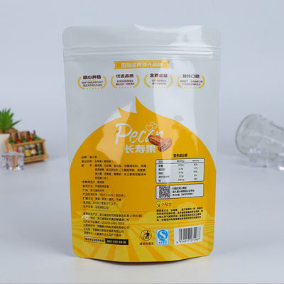 L'aluminium de preuve de fuite tiennent les poches en aluminium de GV de poche pour des écrous de sucrerie de nourriture