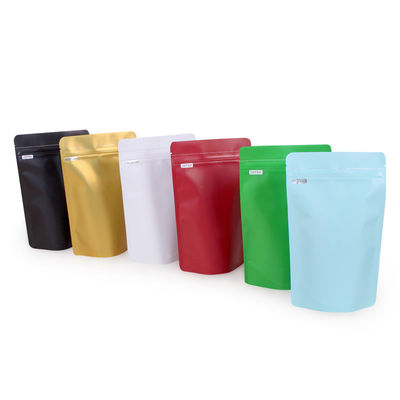 Le papier d'aluminium 125g tiennent le café Bean Pouch Bags With Valve