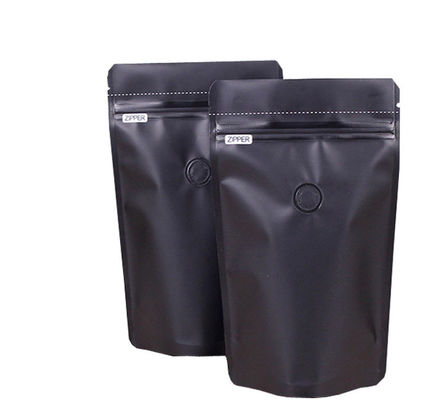 Emballage autosuffisant de poche de café de la serrure BOPP de tirette avec la valve
