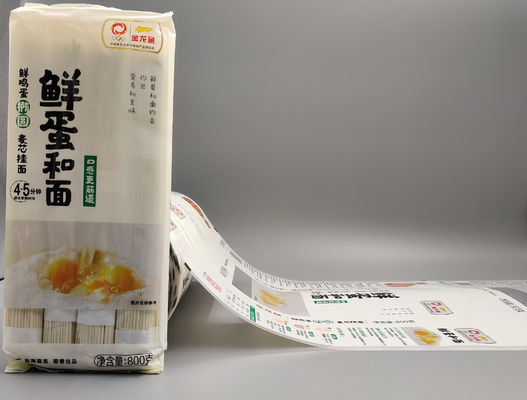 ISO9001 a imprimé la feuille de plastique la gravure que sèche de nourriture a imprimé le petit pain en plastique pour l'empaquetage