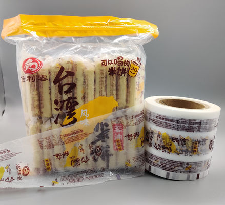 La nourriture a imprimé le petit pain de empaquetage MOPP CPP le de plastique que flexible feuille la largeur de 112mm