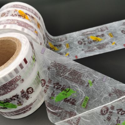 Flexible imprimé en plastique opaque étanche à l'humidité de petit pain d'emballage de LDPE stratifié