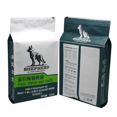le quadruple de Cat Pet Food Pouch Package de plastique de capacité de 5kg 10kg 15kg a scellé