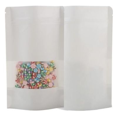 Les sacs en papier thermoscellables de Doypack tiennent la poche de papier d'emballage avec Matte Window