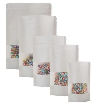 Les sacs en papier thermoscellables de Doypack tiennent la poche de papier d'emballage avec Matte Window
