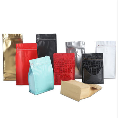 En plastique tenez la capacité 1kg imprimée par gravure de sacs de café de poche