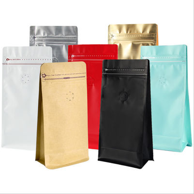 En plastique tenez la capacité 1kg imprimée par gravure de sacs de café de poche