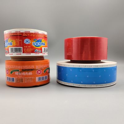 Film de petit pain de CHLORURES DE POLYVINYLIDÈNE de saucisse empaquetant le film stratifié par barrière élevée pour l'emballage alimentaire