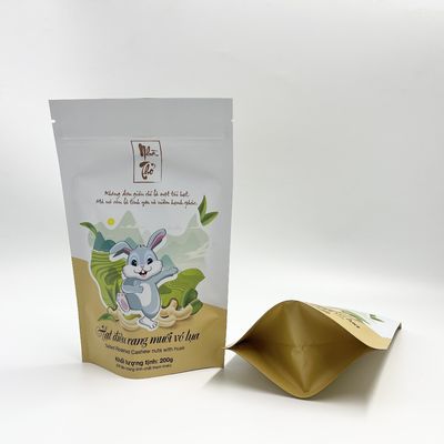Sac d'emballage alimentaire de papier d'aluminium de VMPET 300 microns d'impression de gravure