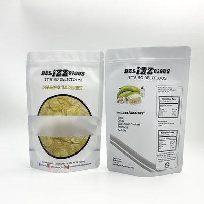 Banane Chips Aluminium Packaging Pouch de VMPET 300 microns