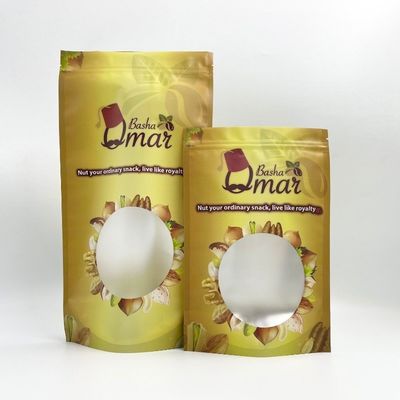 500g Matt Finish Zipper Coffee Bags stratifié par capacité avec la valve