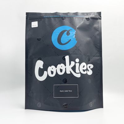 Le papier d'aluminium CBD tiennent les sacs de empaquetage sentent la preuve de l'eau de preuve 1 livres