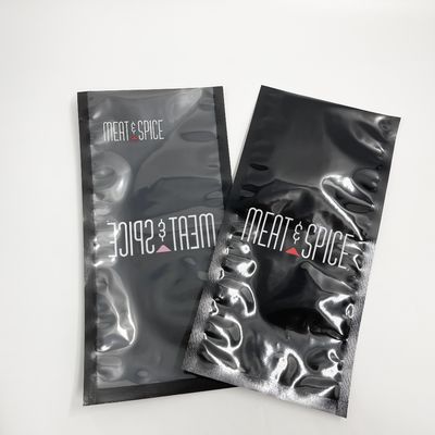 La coutume a imprimé le sac brillant de Front Transparent Vacuum Sealing Packaging de couleur de bloc