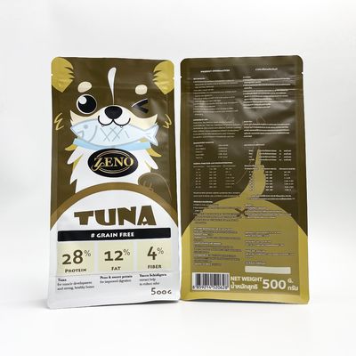 Le chien flexible Cat Birds Feeds Food Packaging de papier d'aluminium met en sac 3KG pour l'animal familier