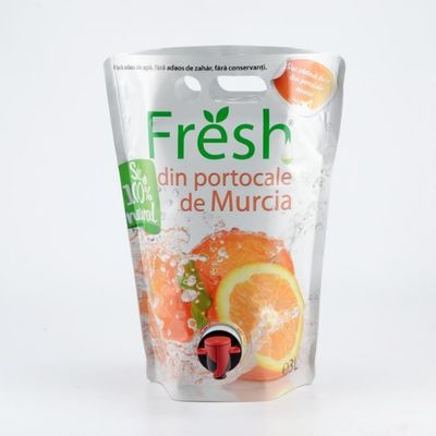 Soudure à chaud de empaquetage liquide de poche de boisson juteuse en plastique