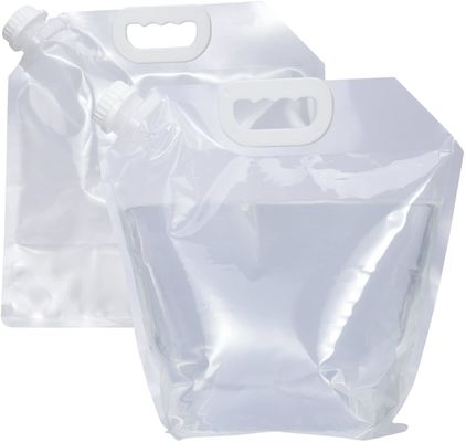 La gravure imprimant les poches liquides en plastique d'ours de l'ANIMAL FAMILIER 5L sentent la preuve