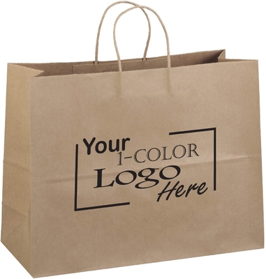 Papier Bidegradable Eco imprimé portant des sacs à provisions 300GSM